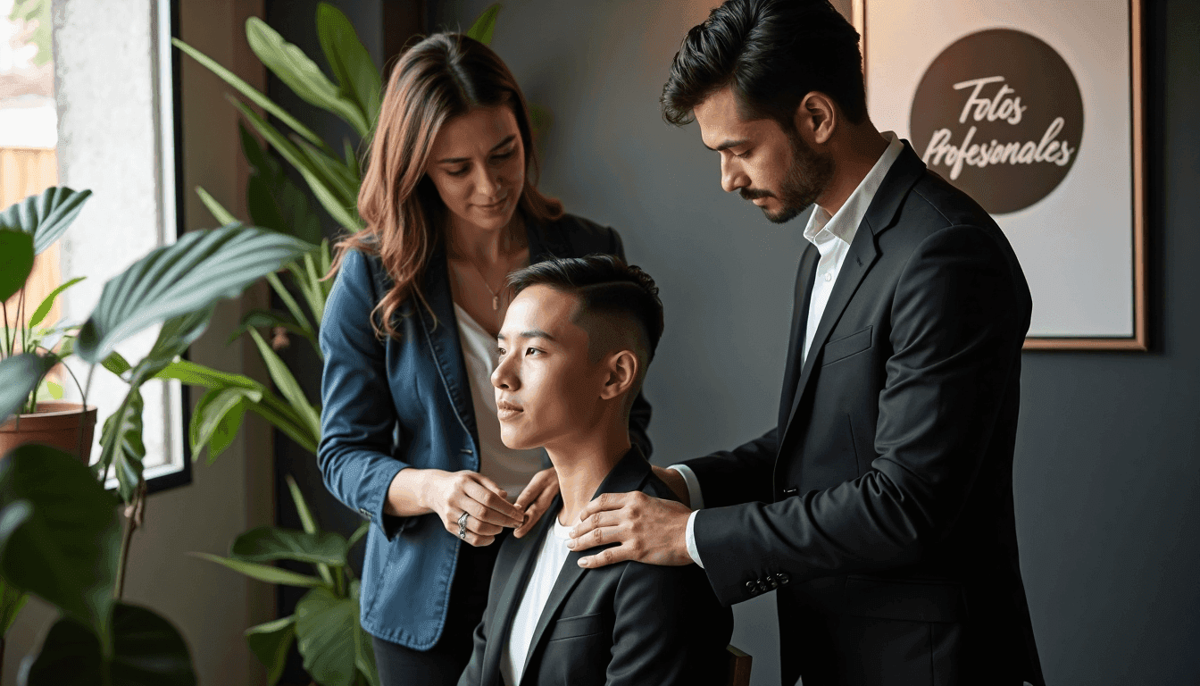 Cómo elegir estilo de corte de cabello para fotos profesionales 2025