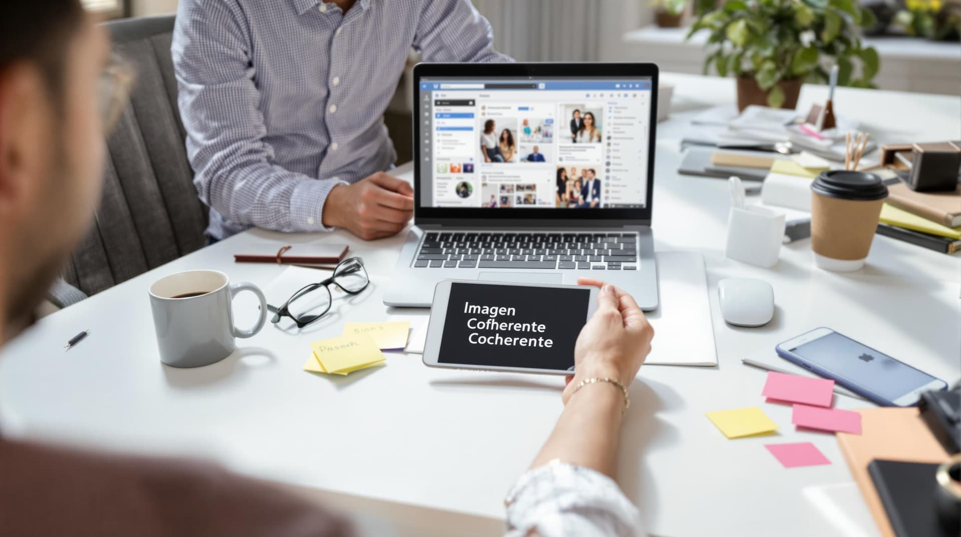 Cómo crear imagen coherente online para profesionales en 2025