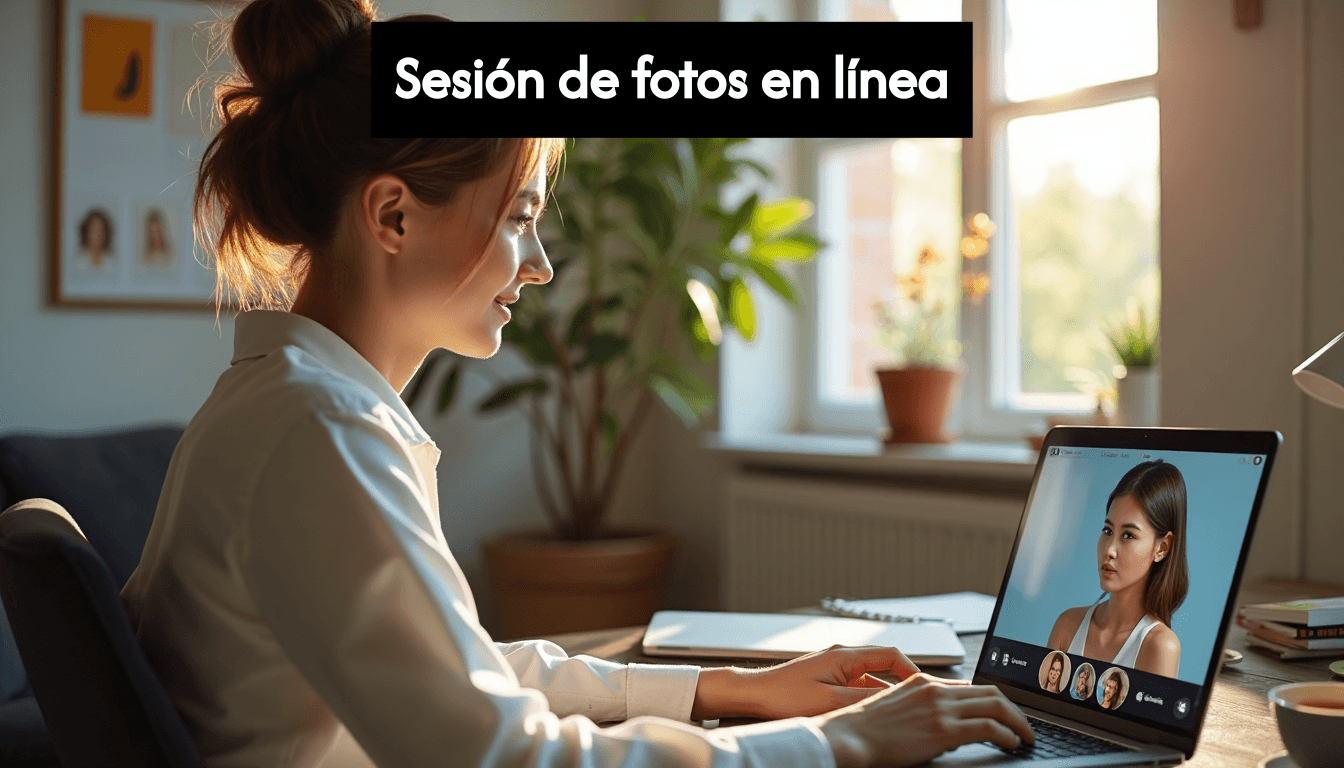 ¿Qué es una sesión de fotos virtual? Guía completa para profesionales en 2025